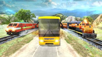 Train Vs Bus Racing screenshot 1