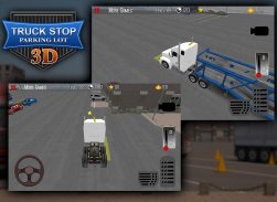 Truck Stop Parking Lot 3D screenshot 6