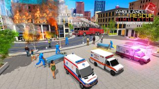 Emergency Rescue Ambulance Driving Simulator 2019 screenshot 8