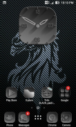 Tha_Black_Widget_Clock screenshot 2