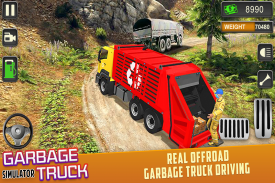 Trash Truck Driving Simulator: Driving Games 2020 screenshot 8