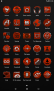 Red Orange Icon Pack ✨Free✨ screenshot 19