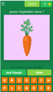 Quiz Fruits & Veggies names screenshot 1