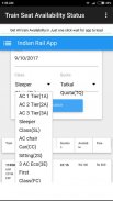 All Train Seat Availability screenshot 2