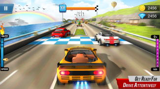 कार रेसिंग वेडेपणा कार खेळ screenshot 3
