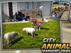 City Animal Truck Tranport screenshot 7