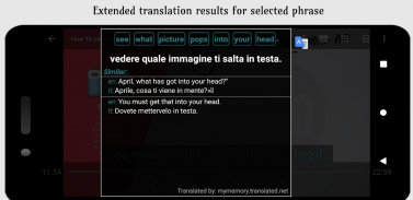 LSubs - video player with translatable subtitles screenshot 4