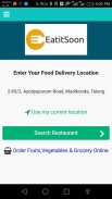 EatitSoon Food Delivery App screenshot 0