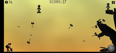 Stickman Fight - Knife Hit screenshot 2