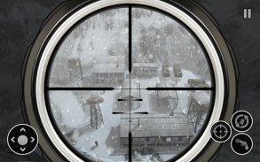 စစ်ပွဲသေနတ်ပစ်နှင်းကြည်းတပ် Sniper: FPS ကျွန်းသေနတ screenshot 5