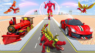 Croc Robot Car Game:Robot Game screenshot 3