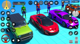 Superhero GT Car Stunt Games screenshot 0