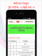 কম্পিউটার শিক্ষা কি বোর্ড Shortcut কীবোর্ড শর্টকাট screenshot 0