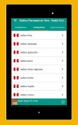 Radios Peruanas en Vivo: Emisoras de Radio de Peru screenshot 0