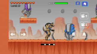 Robot Werewolf Toy Robot War screenshot 2