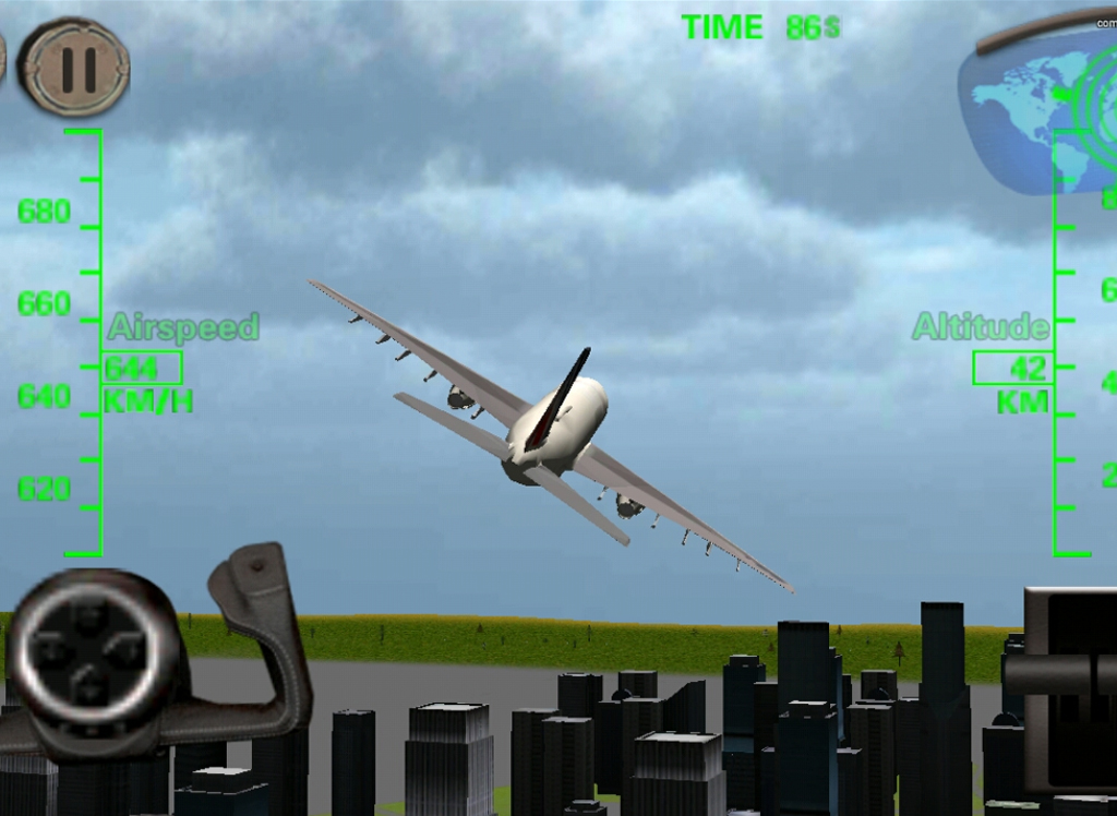 Real Airbus Flight Simulator - 3D Plane Flying Simulator Game by