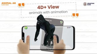 Animal AR 3D Safari Flash Card screenshot 3