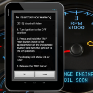 Vehicle Service Reset Oil screenshot 4