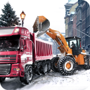 Loader&Dump Truck inverno SIM Icon