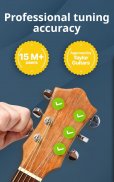 吉他调音器 免费 - 调音器 用于您的原 声吉他 和 电吉他 小提琴音 或 尤克里里 大提琴 screenshot 5