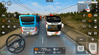 Coach Tourist Bus City Driving screenshot 0