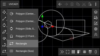 UVCAD - CAD 2D Draw & Drafting screenshot 1