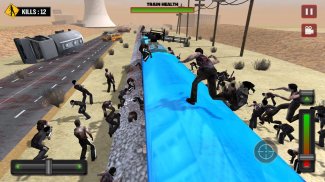 Train shooting - Zombie War screenshot 4