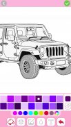 Car coloring games - Color car screenshot 0