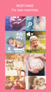 Baby Story Tracker Milestone Sticker Photo Editor screenshot 2