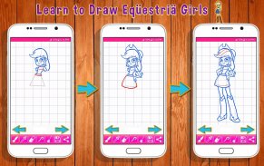 Learn to Draw Equestria Girls screenshot 2