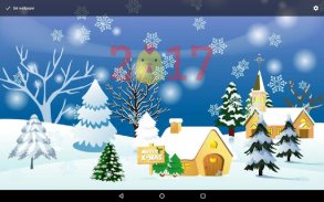 Funny Christmas Live Wallpaper screenshot 1