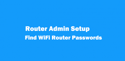 Router Admin Setup - Passwords