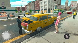 Taxi Driving Simulator World screenshot 2