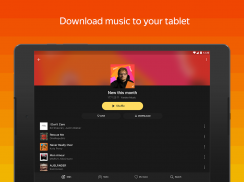 Yandex Music and podcasts — listen and download screenshot 0