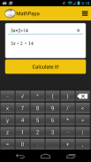 MathPapa - Algebra Calculator screenshot 0