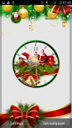 Santa  Claus Clock (HD 2018 Themes) screenshot 1