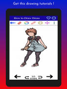 How to Draw Dress Step by Step screenshot 6