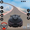 Black Ramp Car Stunt Car Games