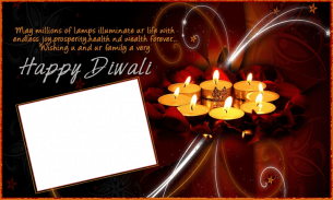 Happy Deepavali Photo Frame Maker screenshot 0