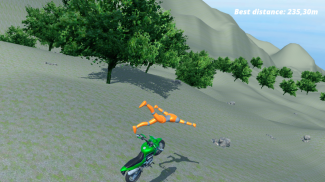 Motorcycle Ragdoll Fall screenshot 14