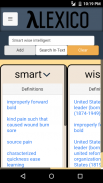 Lexico screenshot 1