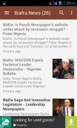 Biafra News + TV + Radio App screenshot 5