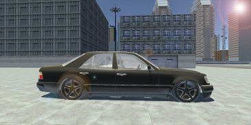 Benz E500 W124 Drift Simulator screenshot 1