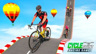 BMX Cycle Stunt Game screenshot 0
