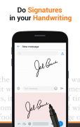 The Handwriting Keyboard – Write, Draw, Share screenshot 1