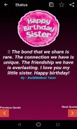 Birthday Wishes for Sister, Quotes, Greeting Cards screenshot 1