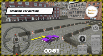 City Purple Car Parking screenshot 1