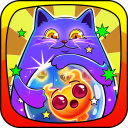 Cat and Ghosts Puzzle Icon