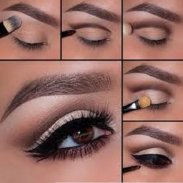eye makeup (step by step) screenshot 1
