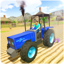 Farm Tractor Machine Simulator Icon